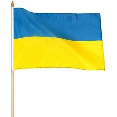 Vlajka Ukrajina praporek