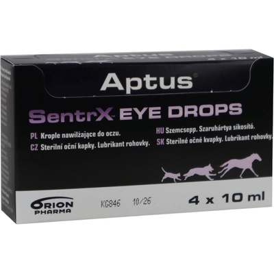 Orion Pharma Aptus Sentrx Eye Drops 4 x 10 ml