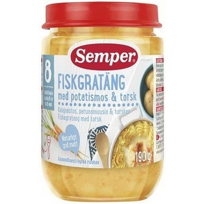 Semper Ястие Semper - Треска на фурна, 190 g (9560)