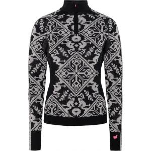 Kari Traa Дамско мериносово термобельо Kari Traa Women's Saga Half Zip Merino base layer - Black (105-6581-0112)