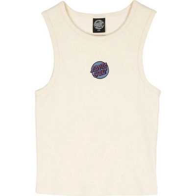 SANTA CRUZ tielko Other Dot Emb Tank Chalk