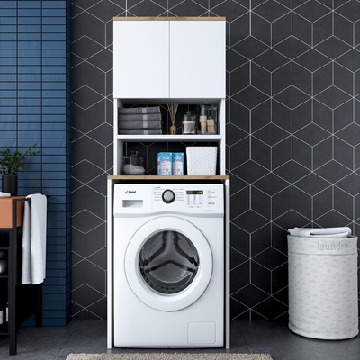 ASG Шкаф за пералня Blanco (8683743395699)