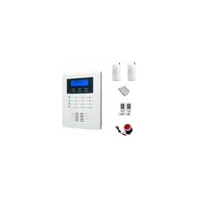 Ip-ap021 - безжична, gsm аларма за дома, 2.1" lcd дисплей, клавиатура, 2 обемни датчика за движение, 1 МУК за врата, 2 дистанционни (ip-ap021)