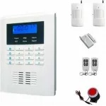 Ip-ap021 - безжична, gsm аларма за дома, 2.1" lcd дисплей, клавиатура, 2 обемни датчика за движение, 1 МУК за врата, 2 дистанционни (ip-ap021)