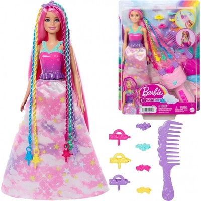Barbie Princezna s kadeřnickými doplňky