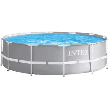 Intex Комплект басейн с филтърна помпа, с метална рамка 366x76 см INTEX PRISM FRAME POOL 26712