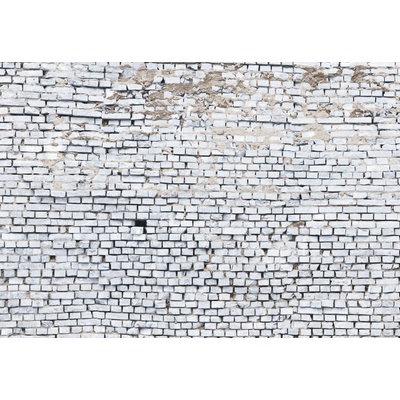 KOMAR 8-881 Papírové fototapety White Brick rozměr 368 cm x 254 cm