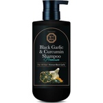 Doori Cosmetics Премиум анти-ейдж шампоан против косопад с Черен чесън и куркумин Doori Black Garlic and Curcumin Shampoo (DI100762) - moiatakozmetika