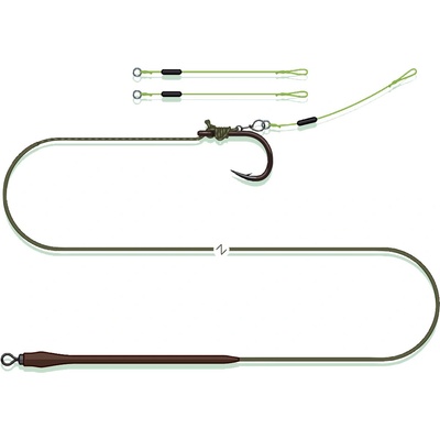 MadCat Náväzec Quick Change Pellet Rig Sinking 0,75 mm 1,2 mm 55 cm 1/0