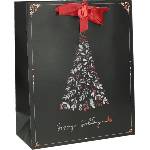 EUROCOM Подаръчна торбичка XMAS Large Deluxe, 75150, 26x32x12 cm (25161-А-75150)