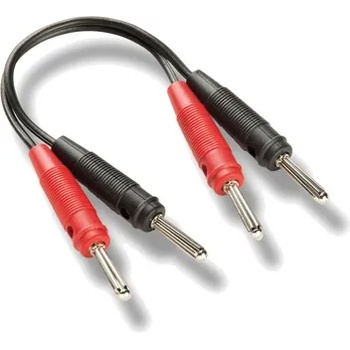 Mystim Adapter Wire for 4mm Banana Plug Junction Male to 4mm Banana Plug Junction Male 10cm