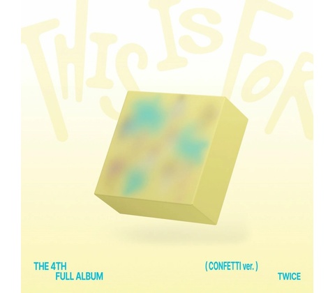 Twice - This Is For (Confetti Version) CD