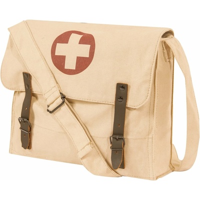 ROTHCO taška VINTAGE cez rameno zdravotná CROSS KHAKI