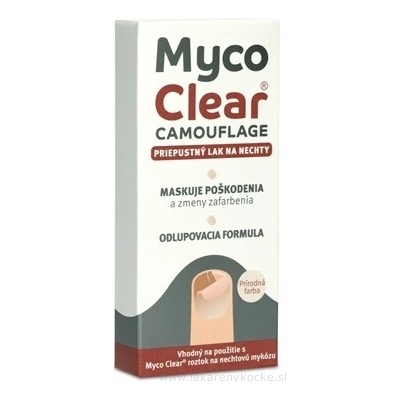 Myco Clear Camouflage Propustný lak na nehty 5 ml