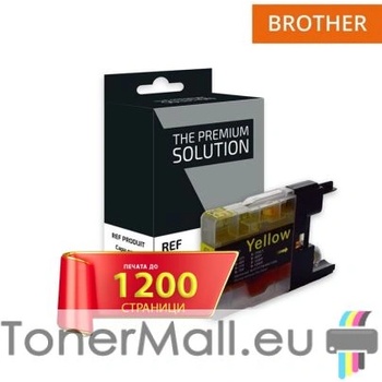 Compatible Съвместима мастилена касета Brother LC1220Y Yellow