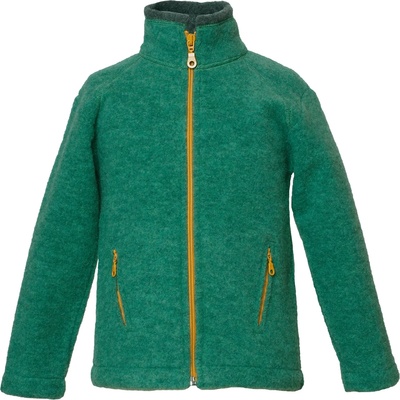 Reiff Детско вълнено яке Reiff Colori Kids' Wool Fleece Jacket Merino jacket - Sage / Turmeric - размер 86/92 (EU) (703-2312-0511)