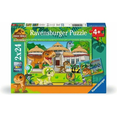 RAVENSBURGER Jurský svět 2x24 dílků