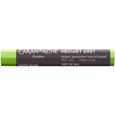 Caran d'Ache voskový olejový pastel Neoart 470 spring green