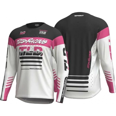 Troy Lee Designs Sprint bílá/růžová