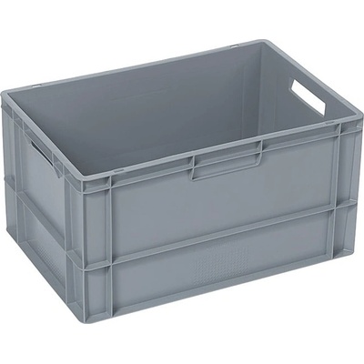 BAUHAUS Eurobox 60 × 40 × 32 cm 60 l šedá