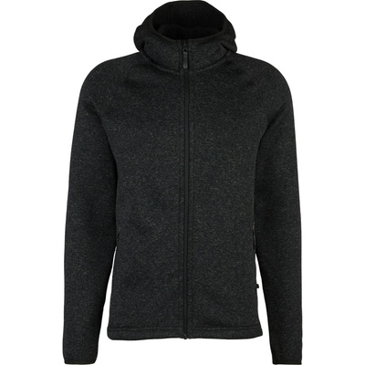 Heber Peak Мъжко поларено яке Heber Peak CrownHe. II Knit Zip Hoody Fleece jacket - Black / Melange - размер XXL (005-5548-0315)