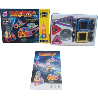 EPEE Czech Magnetická stavebnice 24 ks