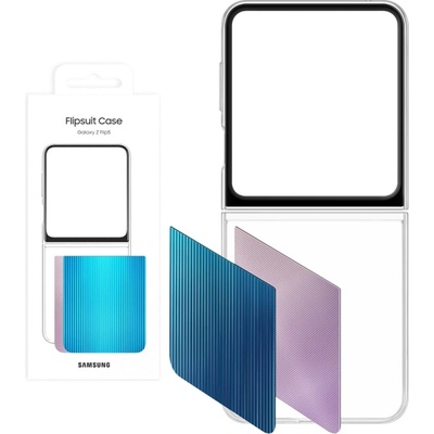 Samsung Калъф Samsung FlipSuit за Samsung Galaxy Z Flip 5, EF-ZF31CTE, Прозрачен (EF-ZF31CTE)