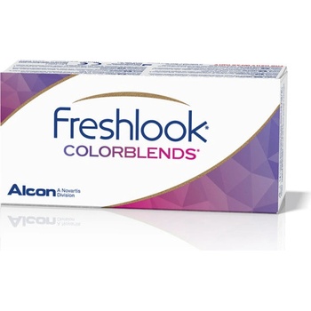 Alcon FreshLook colors ořechová hazel barevné dioptrické 2 čočky