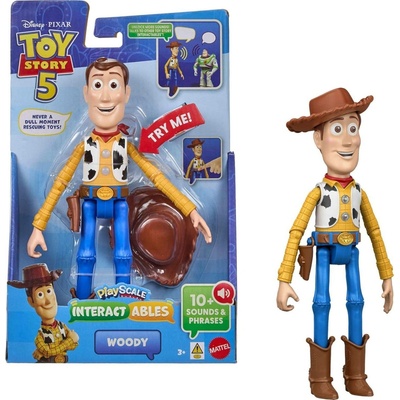 Mattel Toy Story 5 Mluvící Woody 23 cm
