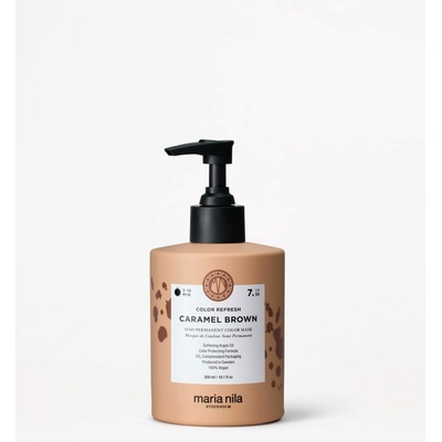 Maria Nila Tónovací maska Color Refresh Caramel Brown 7.35 300 ml