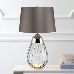 Elstead Lighting LENA-TL-S-SMOKE - LED Настолна лампа LENA 1xE27/60W/230V + 1xGU10/7W сив (ED0626)