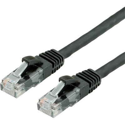 Value 21.99.1469 RJ45, CAT 6A U/UTP, 20m, černý