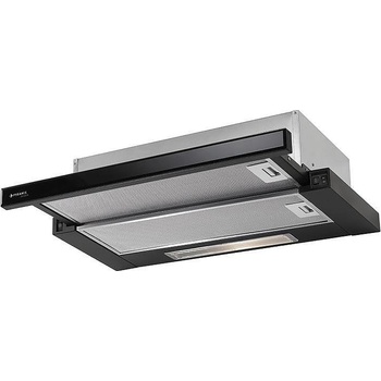 Pyramis Абсорбатор за вграждане Pyramis Ecoline Black Glass, 60см
