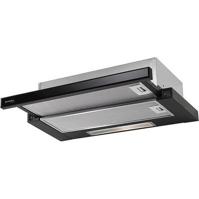 Pyramis Абсорбатор за вграждане Pyramis Ecoline Black Glass, 60см