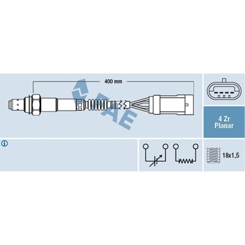 Lambda sonda FAE 77206