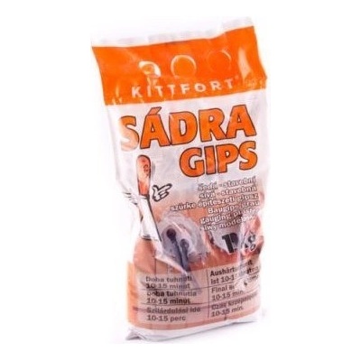 KITTFORT Sádra stavební, šedá - 3kg