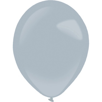 Amscan Balónky latexové dekoratérské Fashion šedé 35 cm