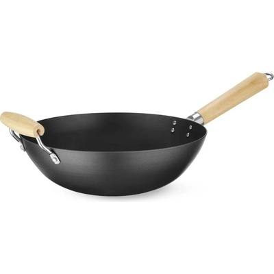 HENDI 627907 Wok s dřevěnou rukojetí