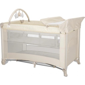 Lorelli Бебешка кошара на 2 нива Lorelli - Torino Plus, Beige (10080472603) - ozone