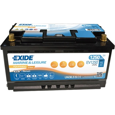 EXIDE EQUIPMENT 96Ah 12.8V EV1250