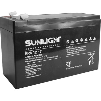 Sunlight 12V 7Ah, SL12/7 (SL12/7)