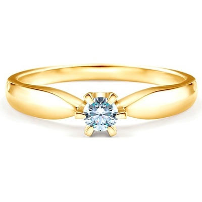 Savicki zásnubní prsten Triumph of Love žluté zlato diamant PI Z D 00019
