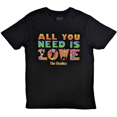 The Beatles Yellow Submarine All You Need Is Love Stacked Black XL Риза (<![CDATA[YSTS35MB04]]>)