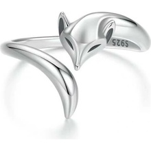 For Silver prsten Liška Stříbro 925