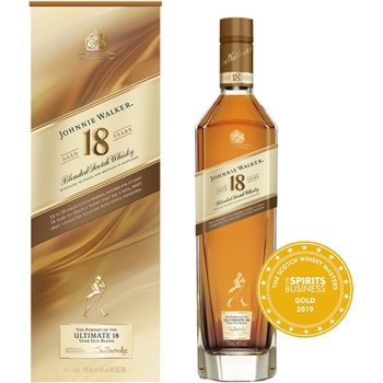 Image 1 of Johnnie Walker Aged 18 year - бленд шотландско уиски 700ml 700 ml