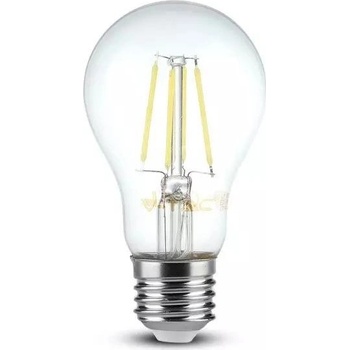 V-TAC Retro LED žiarovka E27, stmievateľná, 8W, 720lm, A67, 3000K