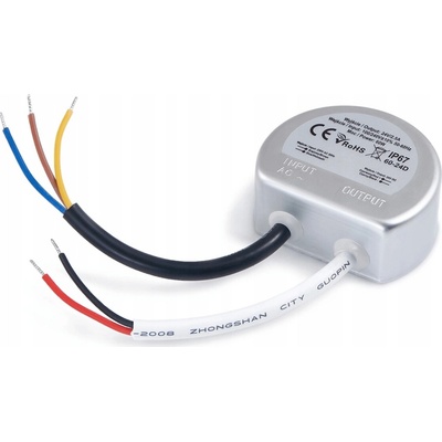 Zápustný napájecí zdroj Led Expert 24V 60W 2,5A IP67