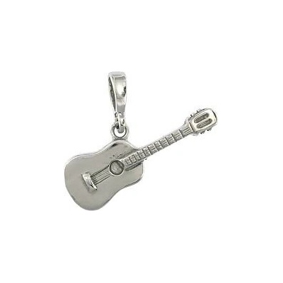 Infinitysilver Stříbrný přívěsek kytara 441588