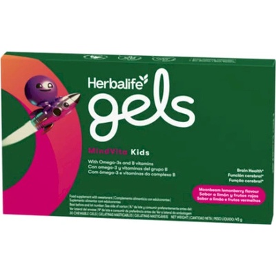 Herbalife Gels MindVita Kids 30 tabliet citrion limetka jahoda