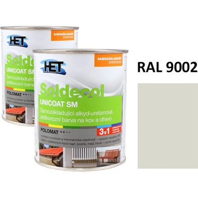 Soldecol UNICOAT SM 0,75L RAL 9002